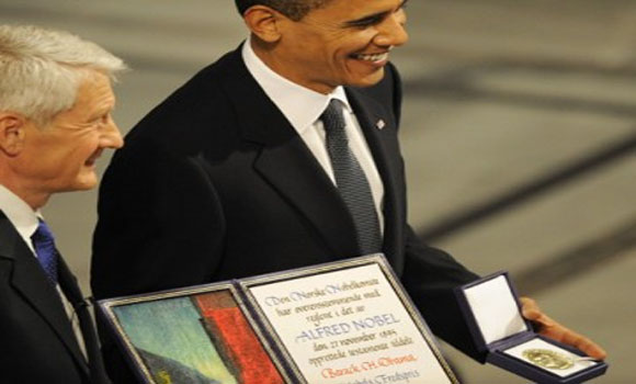 Obama should be stripped of his Nobel Peace prize if he starts Syria war