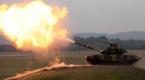 Tank biathlon: First comp in new paramilitary sport starts near Moscow