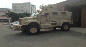 Ohio State Gets Armored Fighting Vehicle: “Specifically Designed for Asymmetric Warfare”