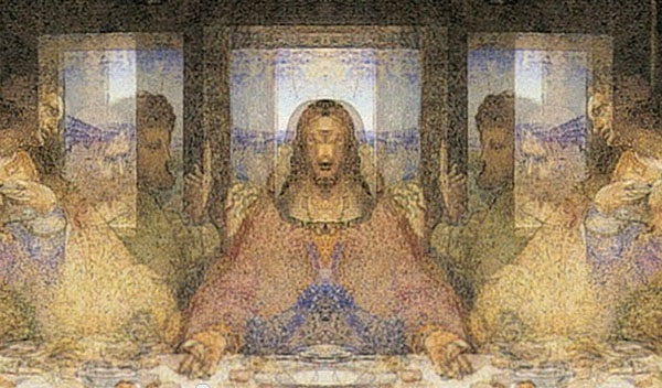 Video WoW! Hidden Image Exposed in The Last Supper Painting!