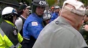 Riot Police Use Force Against Elderly Vets Outside White House