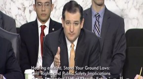 Ted Cruz Explains “Stand Your Ground” To Trayvon Martin’s Mother