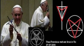 Pope Francis’ New Cross of the “BEAST”–Displays Satanic Symbolism!