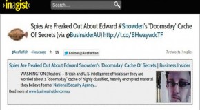 Doomsday Secret Cache Freaks Out NSA Spooks: Edward Snowden Does It Again!