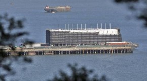 Google is keeping everyone guessing over mystery barge floating in San Francisco Bay