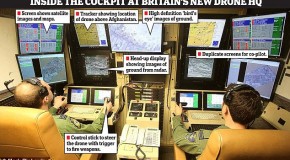 RAF pilot unleashes hell on Taliban… from the comfort of an armchair in Lincolnshire: Mail given first glimpse inside drone HQ