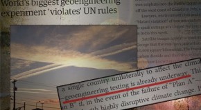 Watch This! Then Try to Deny Chemtrails