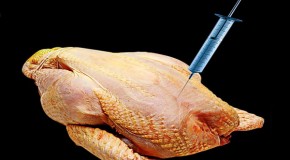 What’s really in supermarket poultry: Chemical sludge. ‘Meat glue’. Pig skin. If only water was ALL they pumped into your chicken