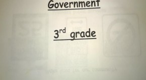 3rd Grade Government Homework: ‘Good Citizens Do Not Argue’