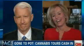 CNN Reporter gets high during Colorado marijuana legalisation report