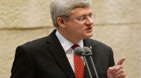 Harper tells Knesset: Anti-Zionism is the new face of anti-Semitism