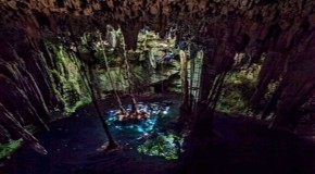 “Haunted” Maya Underwater Cave Holds Human Bones