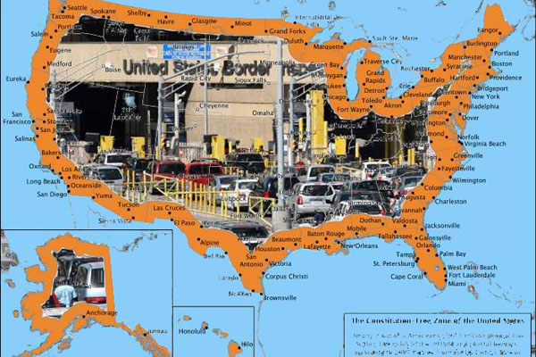 Judge Rules Against 4th Amendment Rights in 100 Mile Wide “Border” Around Entire US