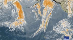 Satellite Photos Show Pacific Storms Stopped Cold, Destroyed
