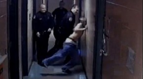 This Shocking Video of Laughing NJ Cops Brutalizing a Young Prisoner Doesn’t Need Audio to Horrify You