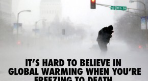 White House Climate Czar: ‘Global warming causes extreme cold’