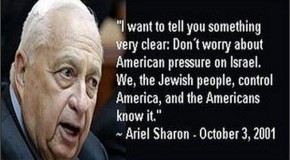 Zionists Covered Up Sharon’s Horrific Words, Deeds