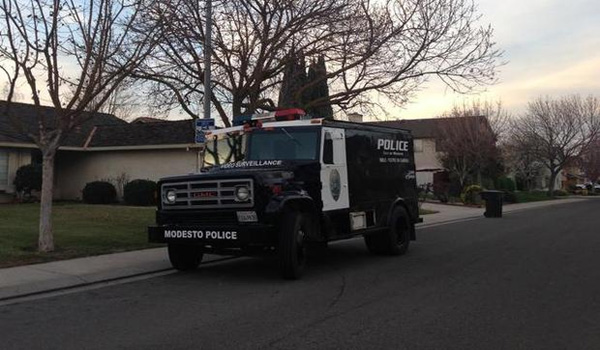 California Police Unveil Armored Surveillance Vehicle