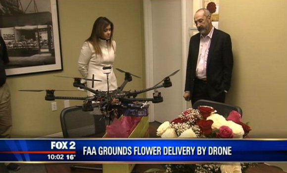FAA Shuts Down Flower Drone-Delivery Service