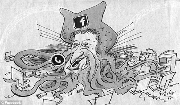 German Paper Called 'Anti-Semitic' For Zuckerberg Cartoon