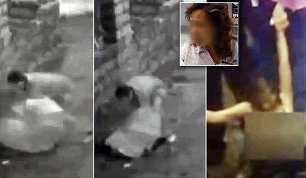 Man Seen on Video Shoving Girlfriend Into Manhole to Escape Debt He Owed Her