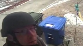 Thug Cops Rip Down Surveillance Cameras During SWAT-Style Raid…But They Didn’t Get All of the Footage