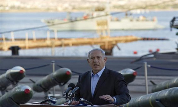 Netanyahu, showing seized rockets, says Iran fooling the world