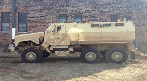 Police Department in Small City in OK Gets Armored Vehicle