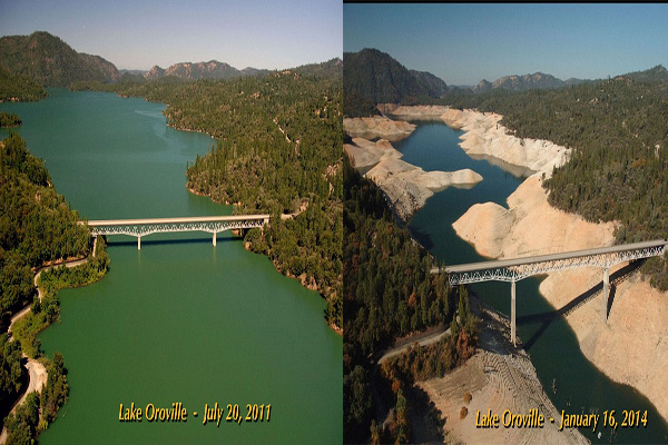 Stunning California Before & After Drought Photos