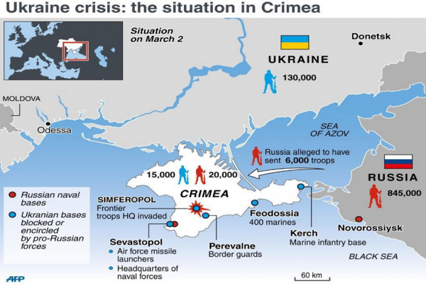 US Official Claims 6,000 Russian Troops In Complete Control Of Crimea – Crisis Map Update
