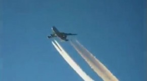 Video: Two chemtrail “ghost planes” nearly collide with FEDEX flight