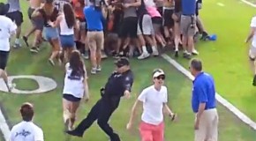 Cop Kicks, Pushes and Trips Teen Girls After High School Soccer Match