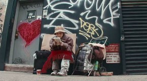Have the homeless become invisible? Video shows people walking past their loved ones ‘living’ on the street