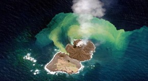 Japan’s New Volcanic Island Continues To Grow