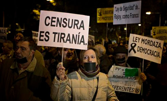 Spain restricting people's right to protest, Amnesty report finds