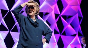 VIDEO: That Hillary shoe-throwing thing does look kind of fake, huh?