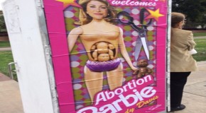 Wendy Davis Greeted by ‘Abortion Barbie’ Posters Ahead of Hollywood Fundraiser