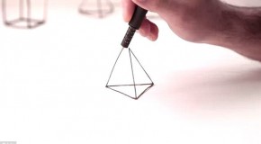 Write before your eyes! Amazing 3D printing PEN ‘draws’ plastic objects in thin air