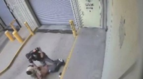 Police officer fatally shoots handcuffed prisoner who had been tasered five times in one day
