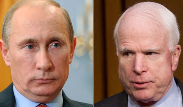 McCain warns Putin over downed Malaysian airplane