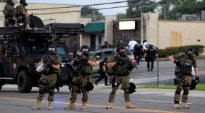 Ferguson shooting: US police armed with 93,763 new machine guns