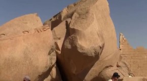Fallen Ramses 1,000 Ton Statue Moved 500 Miles