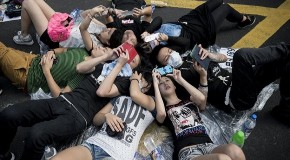 How Hong Kong Protesters Are Connecting, Without Cell Or Wi-Fi Networks