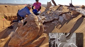 Giant Sphinx from ‘Ten Commandments’ Film Unearthed 91 Years Later