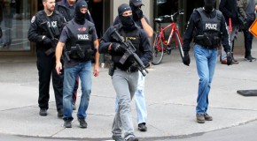 Stages Canada terror ‘pretext for police state’