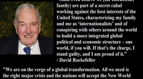 What David Rockefeller Really Thinks
