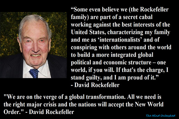 What David Rockefeller Really Thinks