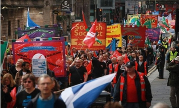 'Yes' supporters leave 'No' unions or say stop giving our cash to Labour Party