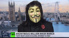 Anonymous to RT: ‘Internet has power to bring down regimes’