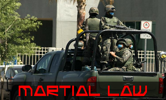 What Does Societal Collapse and Martial Law Look Like